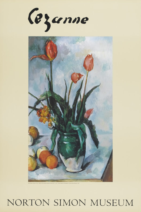 Paul Cézanne "Tulips in a Vase" Poster-0