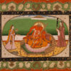"Adoration of Ganesh" Archival Digital Print (16" x 20" mat)-0