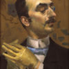 Giovanni Boldini "Portrait of a Dandy" Archival Digital Print (16 x 20 inch mat)-0