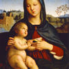 Raphael "Madonna and Child with Book" Archival Digital Print (11 x 14 inch mat)-0