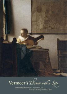 Johannes Vermeer "Woman with a Lute" Poster-0