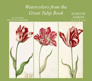 "Watercolors from the Great Tulip Book" Set of Three Bookmarks-0