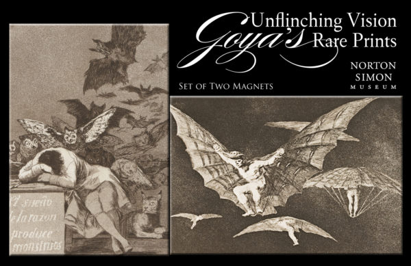 Goya's Rare Prints Double Magnet Set-0