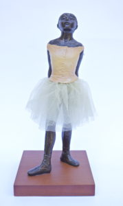 Degas "Little Dancer Aged Fourteen" Sculpture Reproduction (13.5")-0