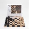 Man Ray Early Wood Chess Set -0