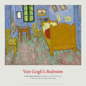 Van Gogh "The Bedroom" Poster-0