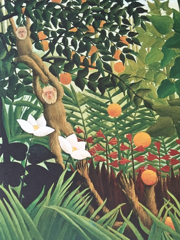 Rousseau 'Exotic Landscape' Birthday Card-0