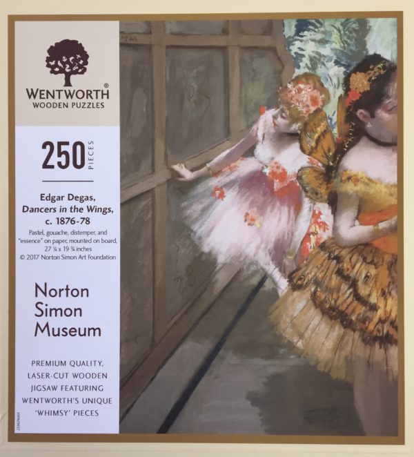 Degas Dancers in the Wings Wooden Puzzle-0