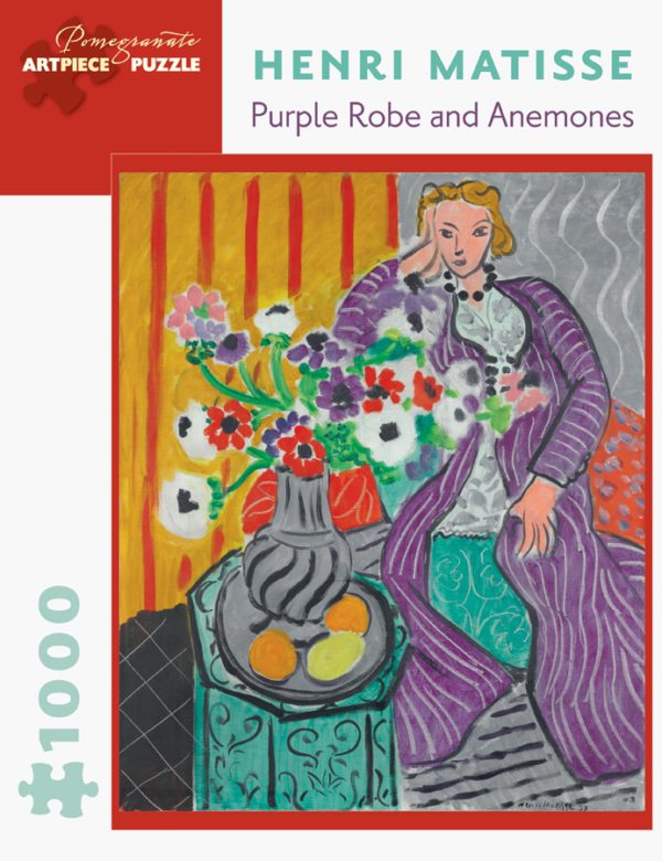 Henri Matisse 'Purple Robe and Anenomes' 1000 piece puzzle-0